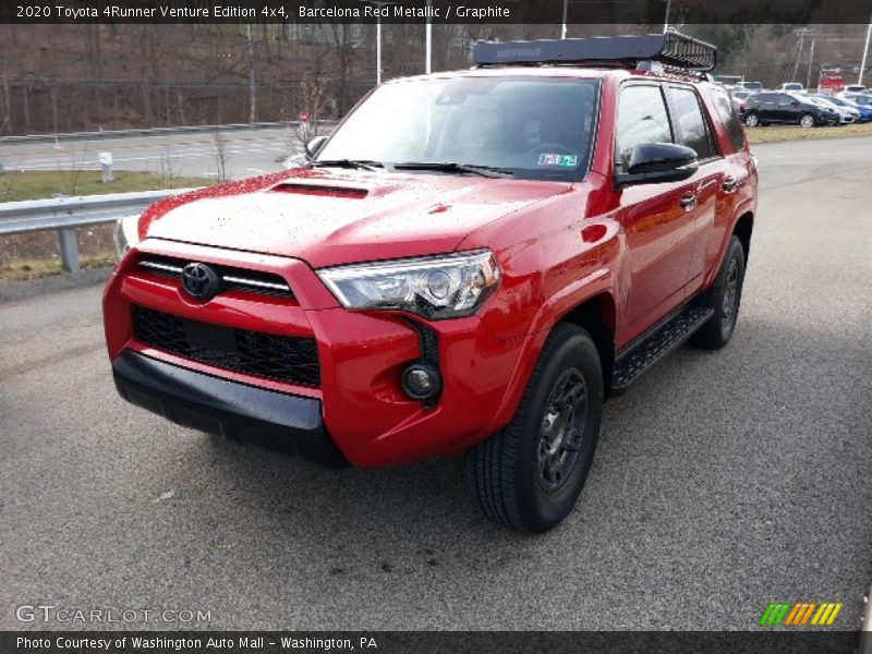 Barcelona Red Metallic / Graphite 2020 Toyota 4Runner Venture Edition 4x4