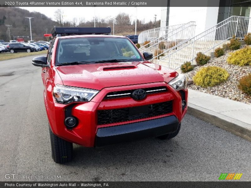 Barcelona Red Metallic / Graphite 2020 Toyota 4Runner Venture Edition 4x4