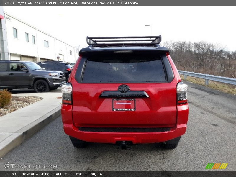 Barcelona Red Metallic / Graphite 2020 Toyota 4Runner Venture Edition 4x4