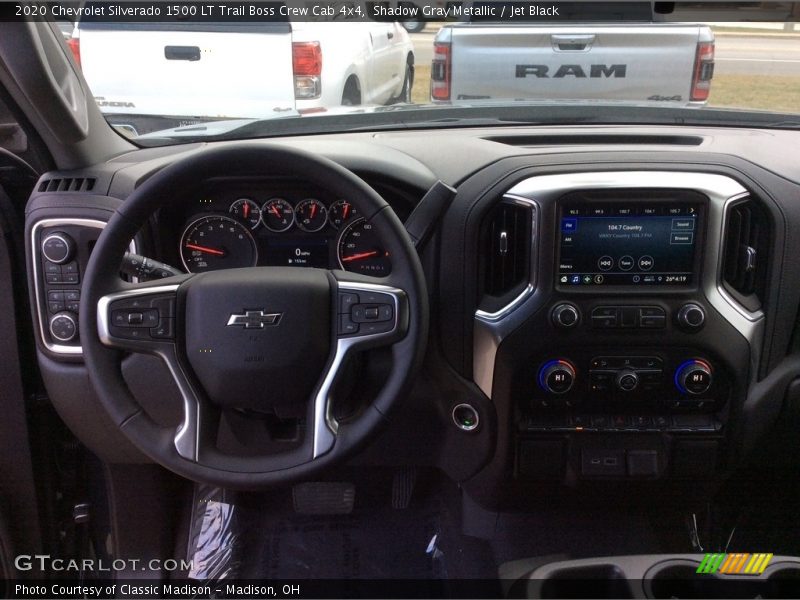 Shadow Gray Metallic / Jet Black 2020 Chevrolet Silverado 1500 LT Trail Boss Crew Cab 4x4