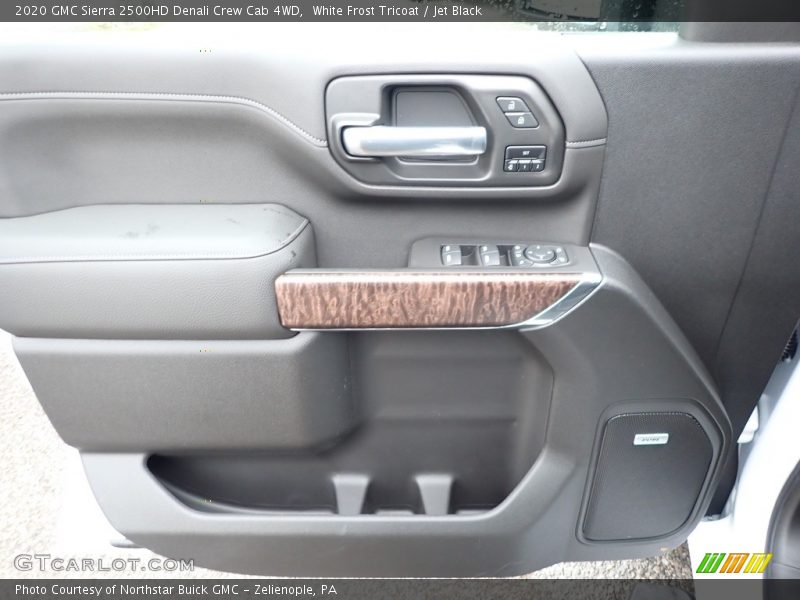 White Frost Tricoat / Jet Black 2020 GMC Sierra 2500HD Denali Crew Cab 4WD