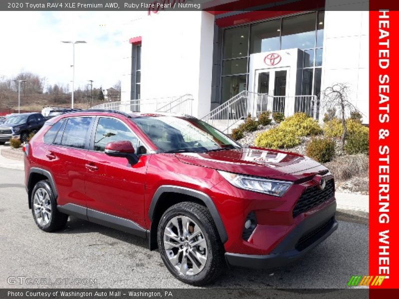 Ruby Flare Pearl / Nutmeg 2020 Toyota RAV4 XLE Premium AWD