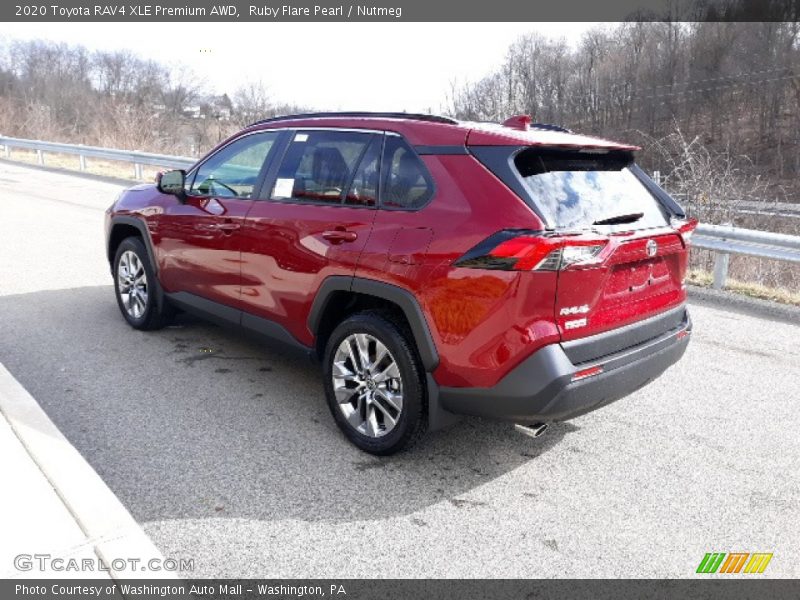Ruby Flare Pearl / Nutmeg 2020 Toyota RAV4 XLE Premium AWD