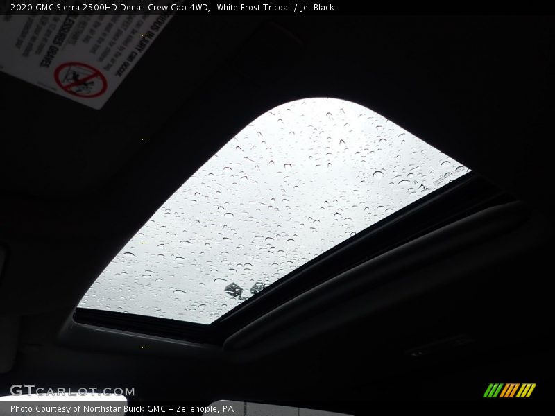 White Frost Tricoat / Jet Black 2020 GMC Sierra 2500HD Denali Crew Cab 4WD