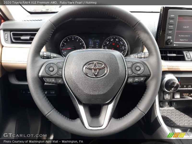 Ruby Flare Pearl / Nutmeg 2020 Toyota RAV4 XLE Premium AWD