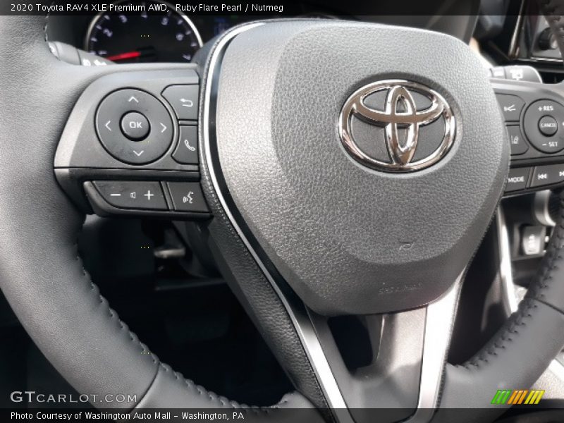 Ruby Flare Pearl / Nutmeg 2020 Toyota RAV4 XLE Premium AWD