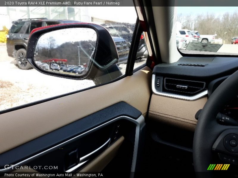 Ruby Flare Pearl / Nutmeg 2020 Toyota RAV4 XLE Premium AWD