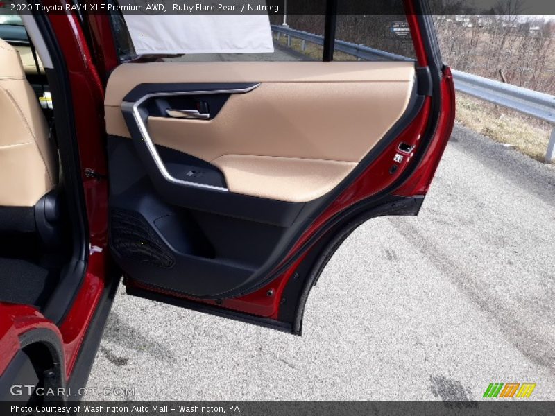 Ruby Flare Pearl / Nutmeg 2020 Toyota RAV4 XLE Premium AWD