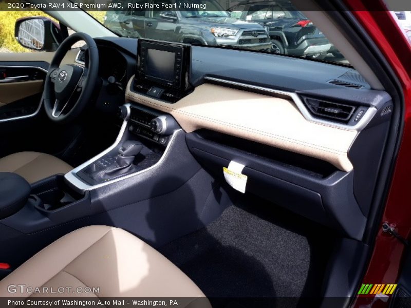 Ruby Flare Pearl / Nutmeg 2020 Toyota RAV4 XLE Premium AWD