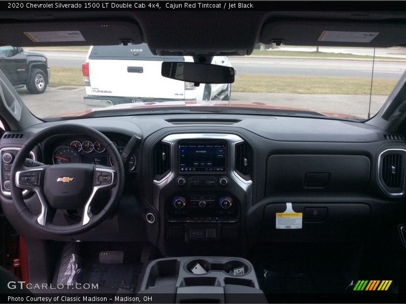 Cajun Red Tintcoat / Jet Black 2020 Chevrolet Silverado 1500 LT Double Cab 4x4
