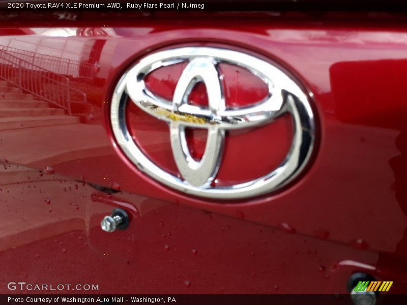 Ruby Flare Pearl / Nutmeg 2020 Toyota RAV4 XLE Premium AWD