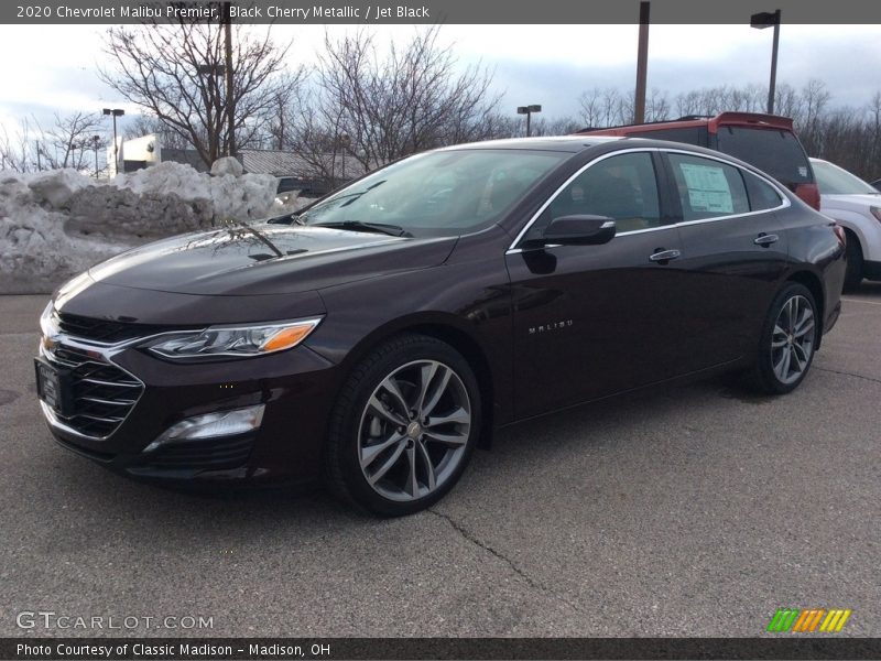 Black Cherry Metallic / Jet Black 2020 Chevrolet Malibu Premier