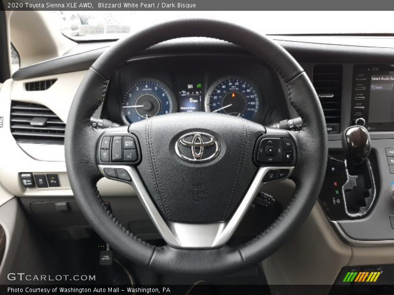  2020 Sienna XLE AWD Steering Wheel