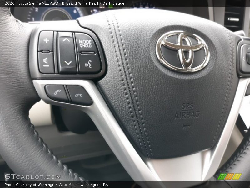  2020 Sienna XLE AWD Steering Wheel