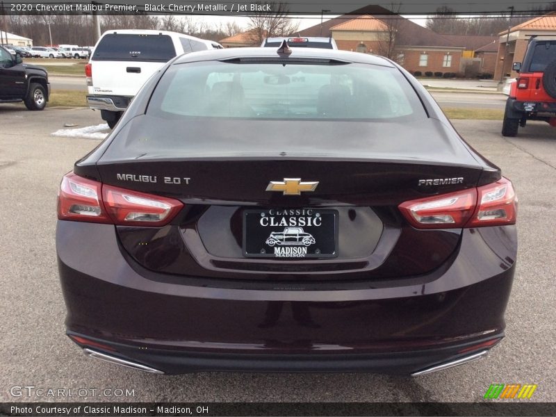 Black Cherry Metallic / Jet Black 2020 Chevrolet Malibu Premier