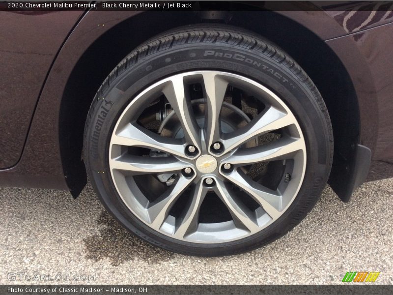 Black Cherry Metallic / Jet Black 2020 Chevrolet Malibu Premier