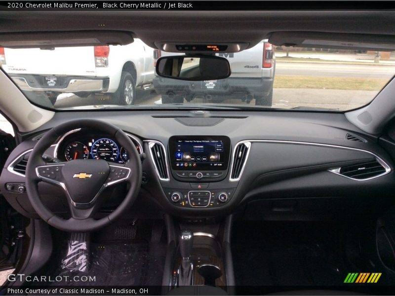Black Cherry Metallic / Jet Black 2020 Chevrolet Malibu Premier