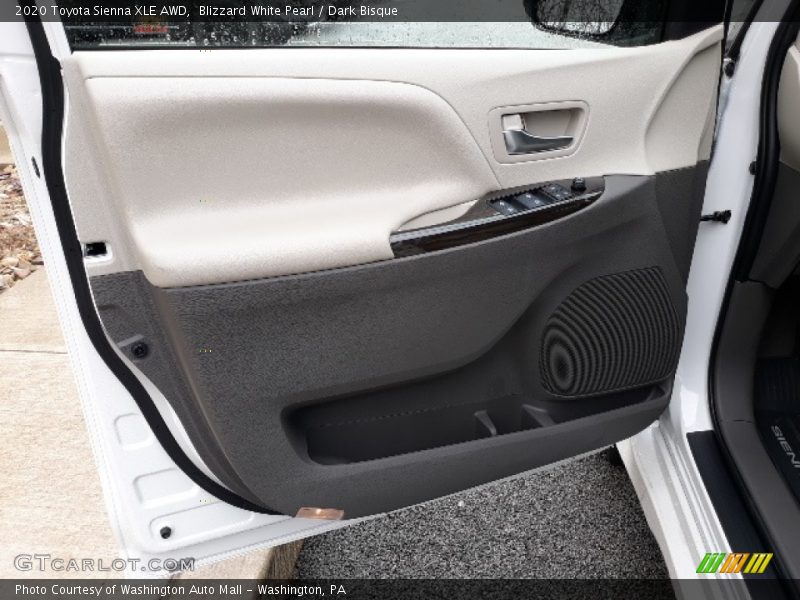 Door Panel of 2020 Sienna XLE AWD