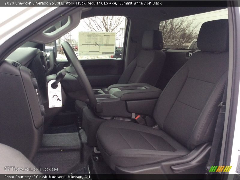 Summit White / Jet Black 2020 Chevrolet Silverado 2500HD Work Truck Regular Cab 4x4
