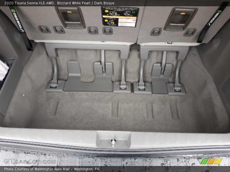  2020 Sienna XLE AWD Trunk