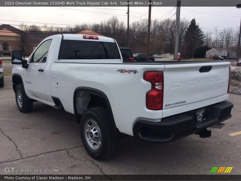 Summit White / Jet Black 2020 Chevrolet Silverado 2500HD Work Truck Regular Cab 4x4