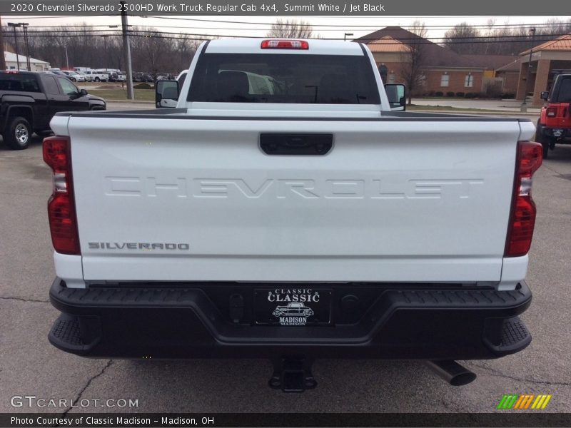 Summit White / Jet Black 2020 Chevrolet Silverado 2500HD Work Truck Regular Cab 4x4
