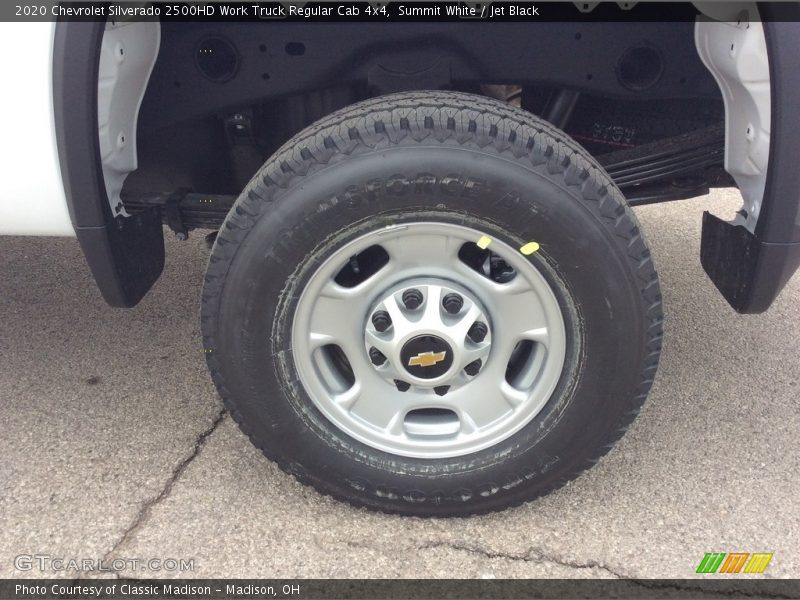 Summit White / Jet Black 2020 Chevrolet Silverado 2500HD Work Truck Regular Cab 4x4