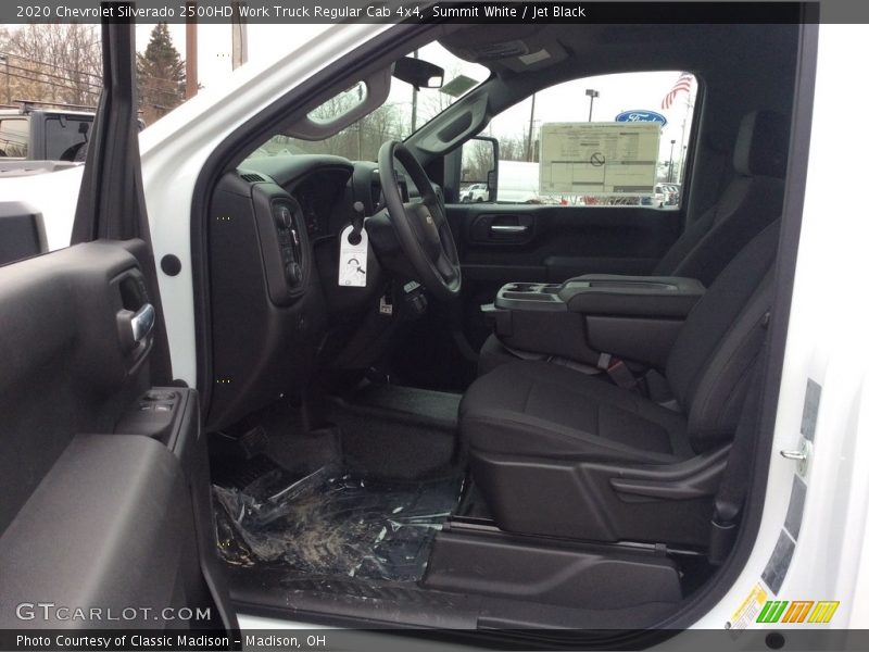 Summit White / Jet Black 2020 Chevrolet Silverado 2500HD Work Truck Regular Cab 4x4