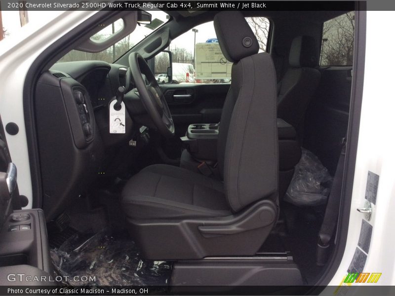 Summit White / Jet Black 2020 Chevrolet Silverado 2500HD Work Truck Regular Cab 4x4