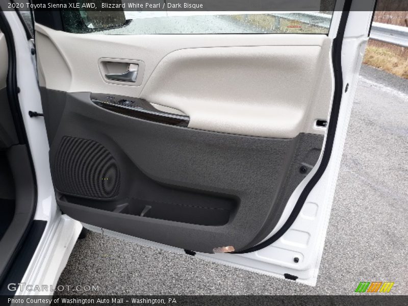Door Panel of 2020 Sienna XLE AWD