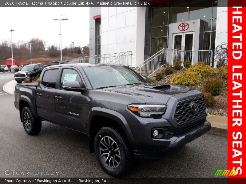 Magnetic Gray Metallic / Black 2020 Toyota Tacoma TRD Sport Double Cab 4x4