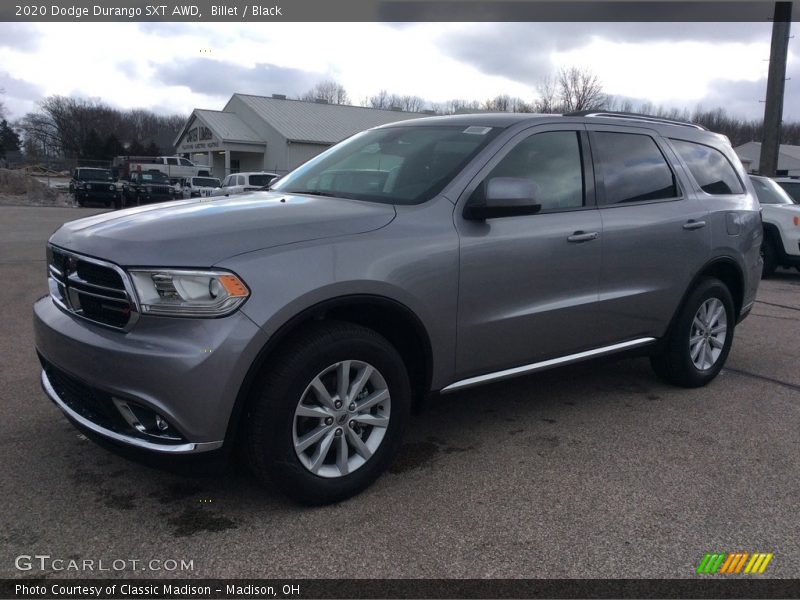 Billet / Black 2020 Dodge Durango SXT AWD