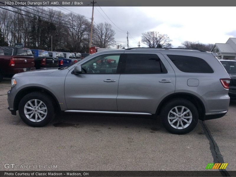 Billet / Black 2020 Dodge Durango SXT AWD