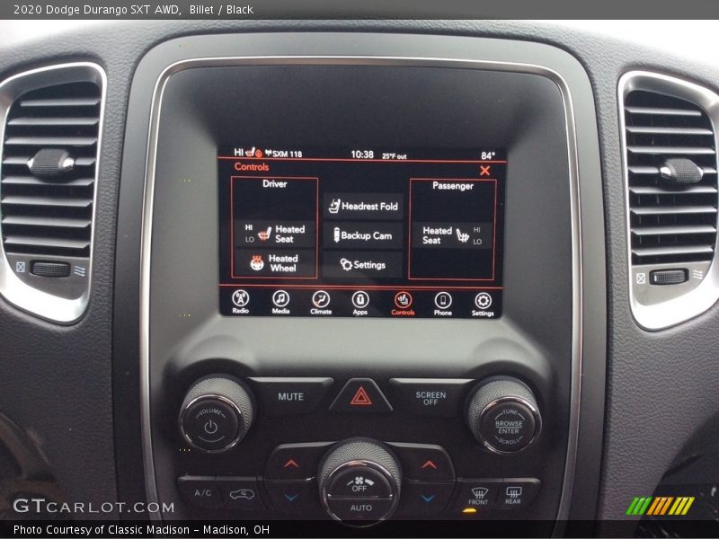 Billet / Black 2020 Dodge Durango SXT AWD