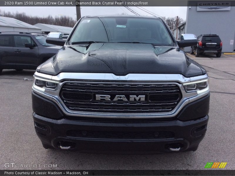 Diamond Black Crystal Pearl / Indigo/Frost 2020 Ram 1500 Limited Crew Cab 4x4