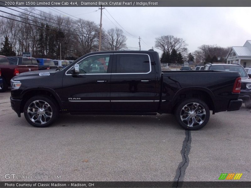 Diamond Black Crystal Pearl / Indigo/Frost 2020 Ram 1500 Limited Crew Cab 4x4