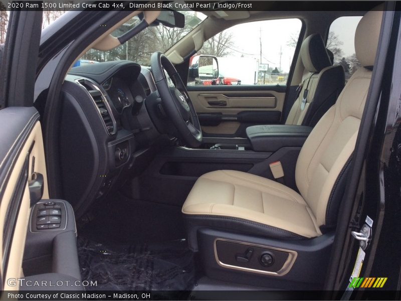 Front Seat of 2020 1500 Limited Crew Cab 4x4