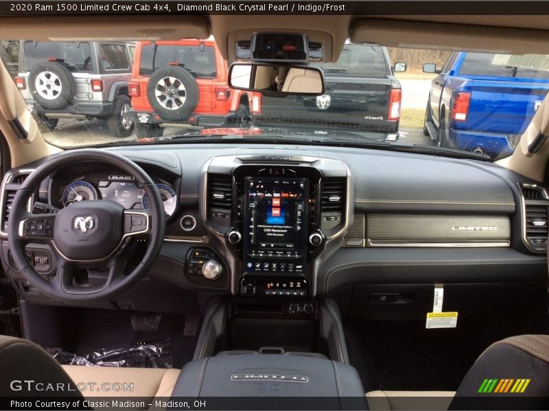Dashboard of 2020 1500 Limited Crew Cab 4x4