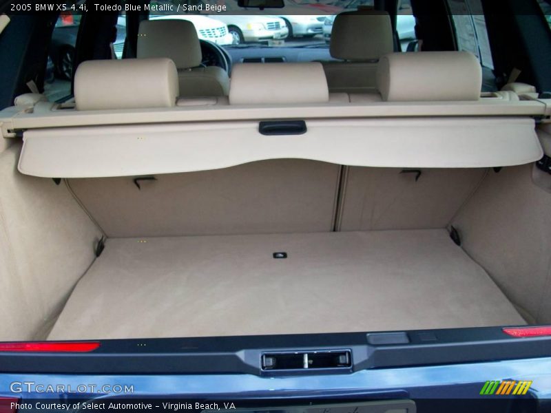 Toledo Blue Metallic / Sand Beige 2005 BMW X5 4.4i