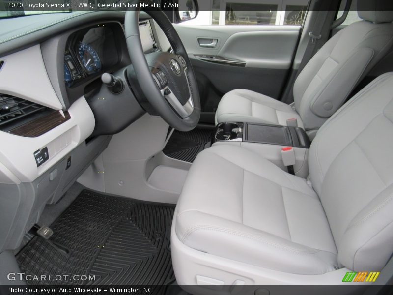 Celestial Silver Metallic / Ash 2020 Toyota Sienna XLE AWD