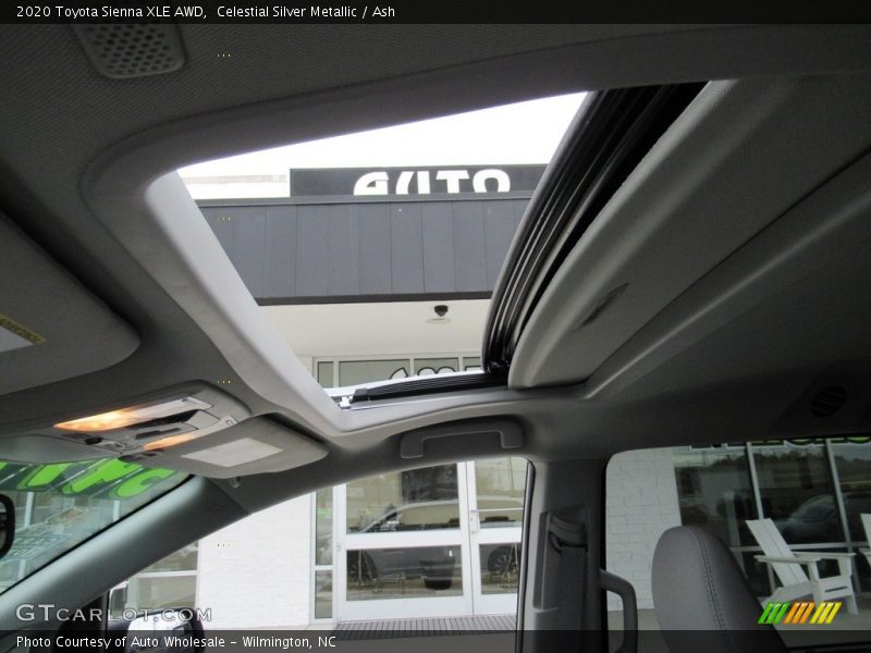 Celestial Silver Metallic / Ash 2020 Toyota Sienna XLE AWD