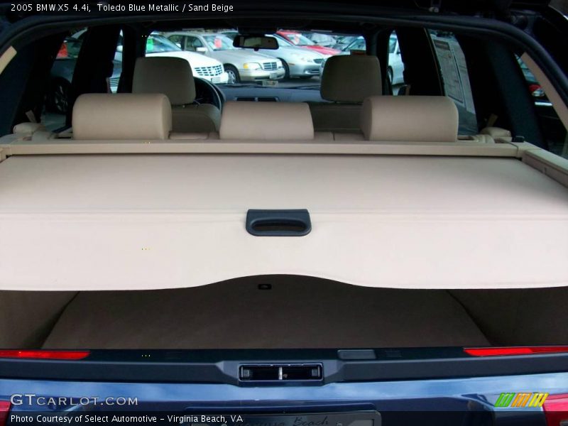 Toledo Blue Metallic / Sand Beige 2005 BMW X5 4.4i