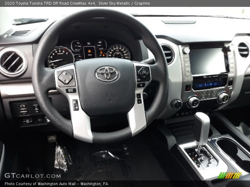 Silver Sky Metallic / Graphite 2020 Toyota Tundra TRD Off Road CrewMax 4x4