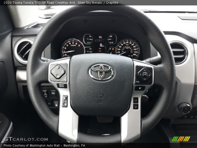 Silver Sky Metallic / Graphite 2020 Toyota Tundra TRD Off Road CrewMax 4x4
