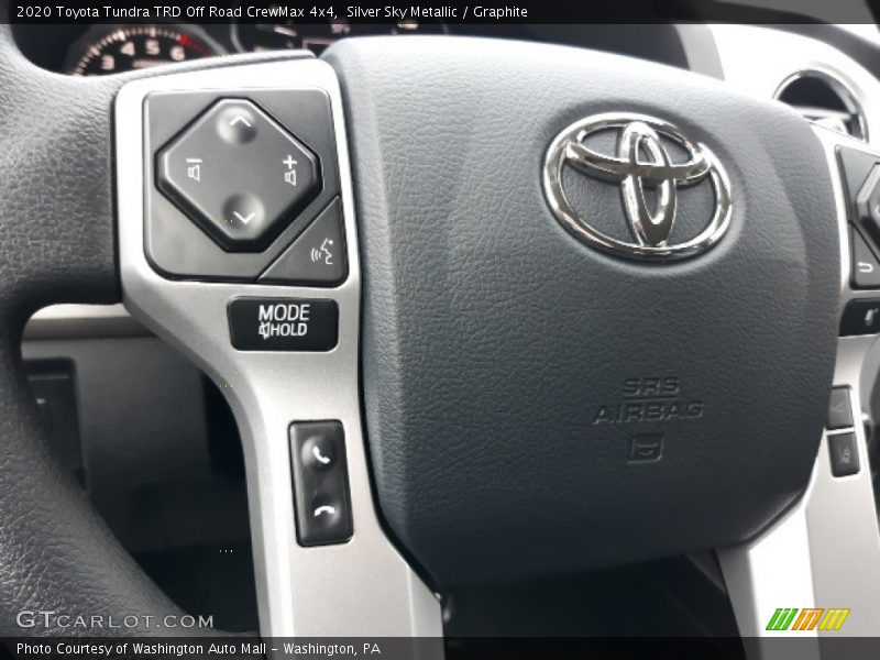 Silver Sky Metallic / Graphite 2020 Toyota Tundra TRD Off Road CrewMax 4x4