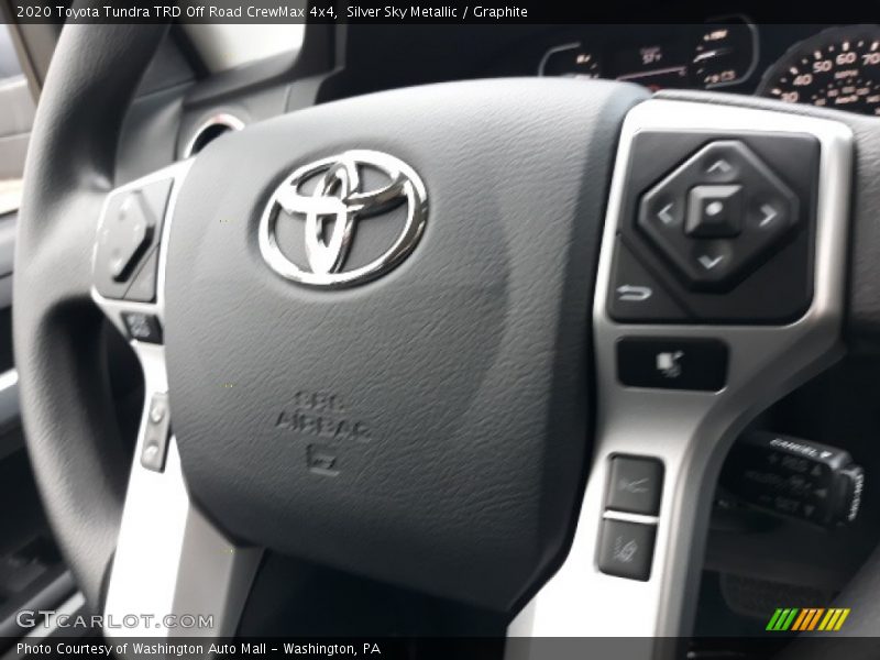 Silver Sky Metallic / Graphite 2020 Toyota Tundra TRD Off Road CrewMax 4x4
