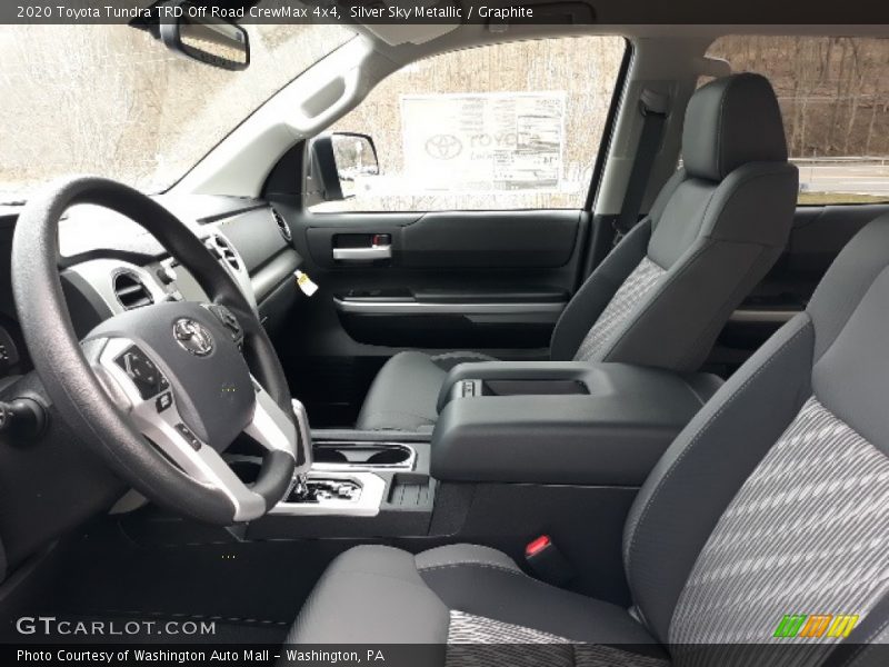 Silver Sky Metallic / Graphite 2020 Toyota Tundra TRD Off Road CrewMax 4x4