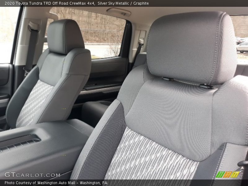 Silver Sky Metallic / Graphite 2020 Toyota Tundra TRD Off Road CrewMax 4x4
