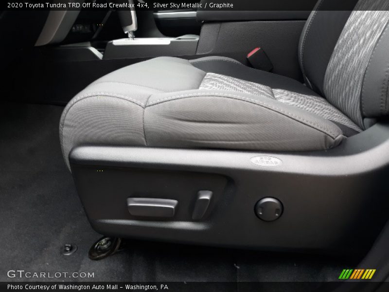 Silver Sky Metallic / Graphite 2020 Toyota Tundra TRD Off Road CrewMax 4x4
