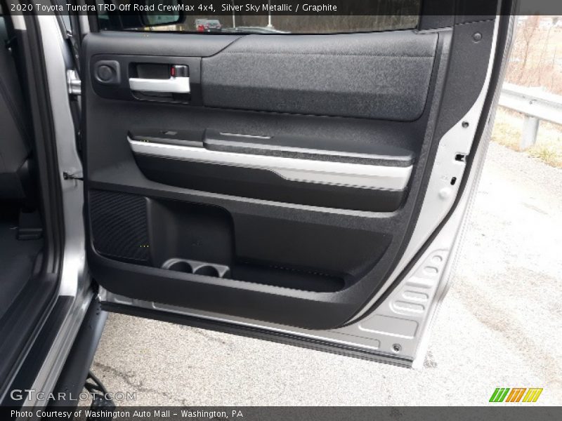 Silver Sky Metallic / Graphite 2020 Toyota Tundra TRD Off Road CrewMax 4x4